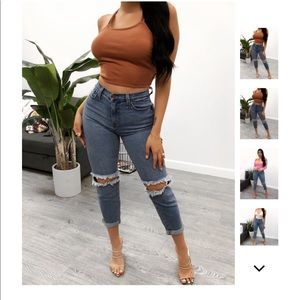 Jeans from Laura’s Boutique